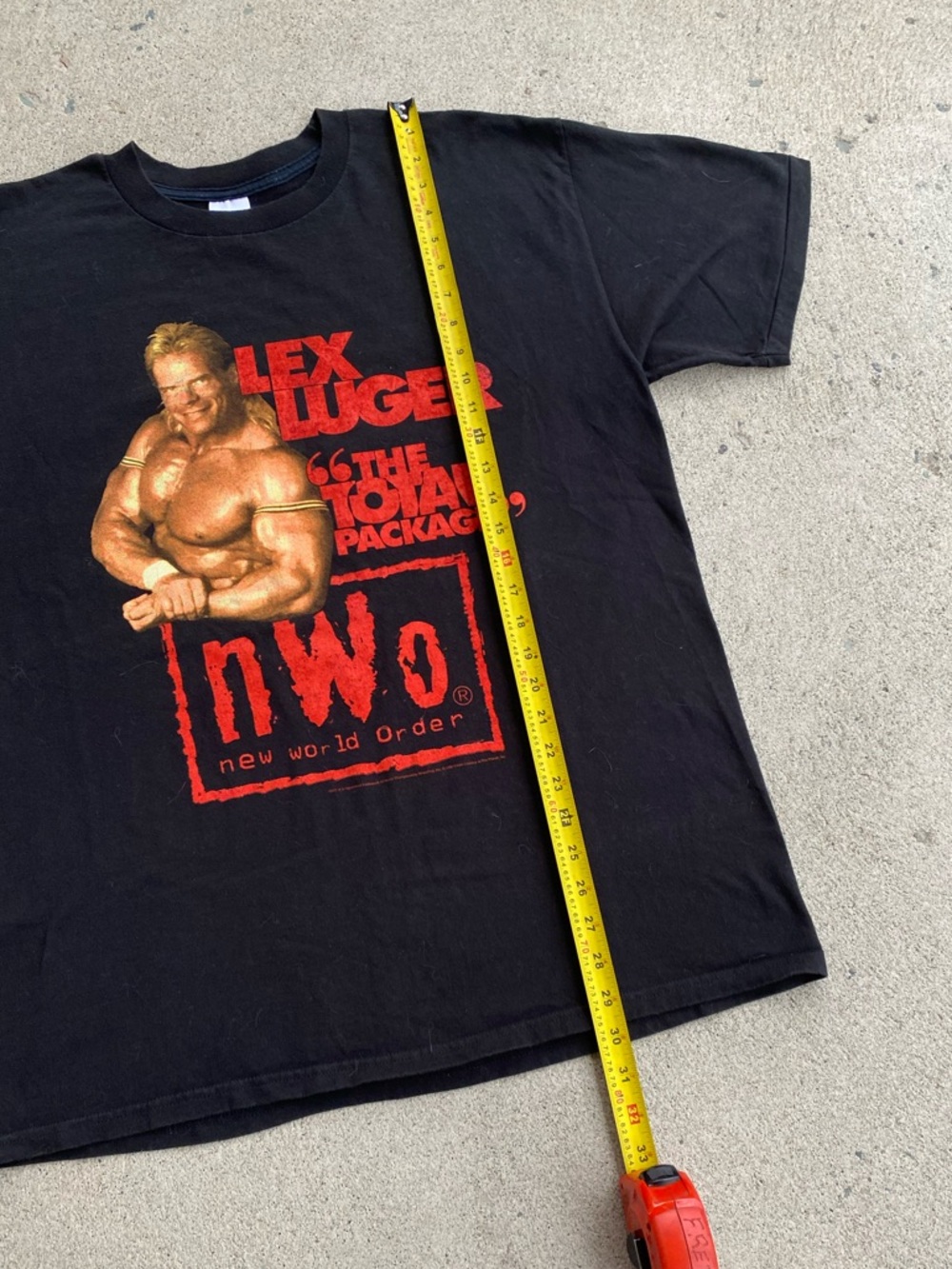 1998 Vintage nWo Alex Luger Wrestling Tee Shirt - Picture 6 of 7